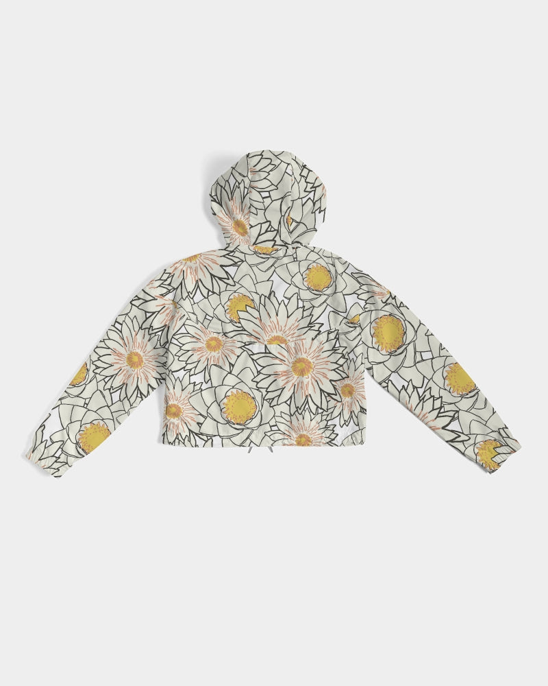 Flower / Cropped Windbreaker / by Nicola Fatale - Nicola Fatale