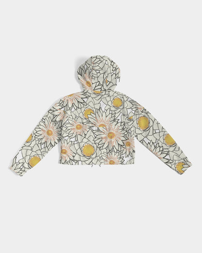 Flower / Cropped Windbreaker / by Nicola Fatale - Nicola Fatale