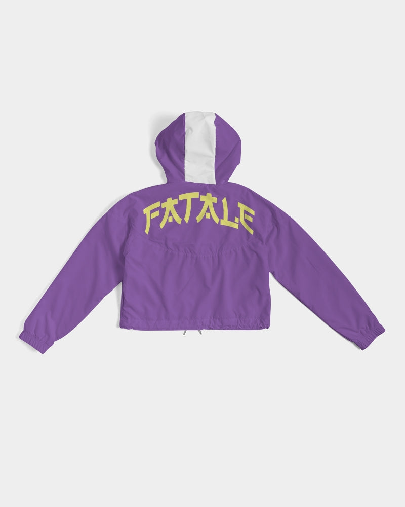 FC #8249a7 / Cropped Windbreaker