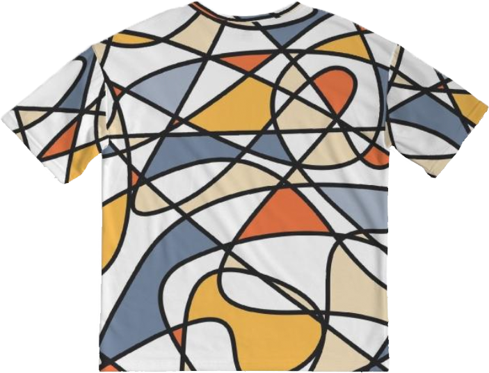 Abstract / Heavyweight Tee / By Nicola Fatale - Nicola Fatale
