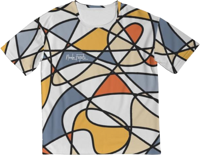 Abstract / Heavyweight Tee / By Nicola Fatale - Nicola Fatale