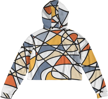Abstract / Cropped Hoddie / By Nicola Fatale - Nicola Fatale