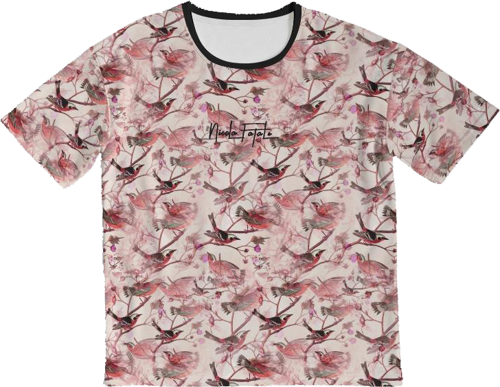 Birdis / Heavyweight Tee / By Nicola Fatale - Nicola Fatale