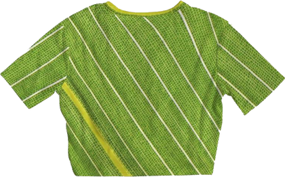 Elements / Leaf / Twist-Front Cropped Tee / By Nicola Fatale - Nicola Fatale