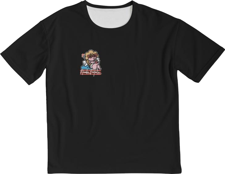 Heartbreak Colectivo / Heavyweight Tee / Black / By Nicola Fatale - Nicola Fatale