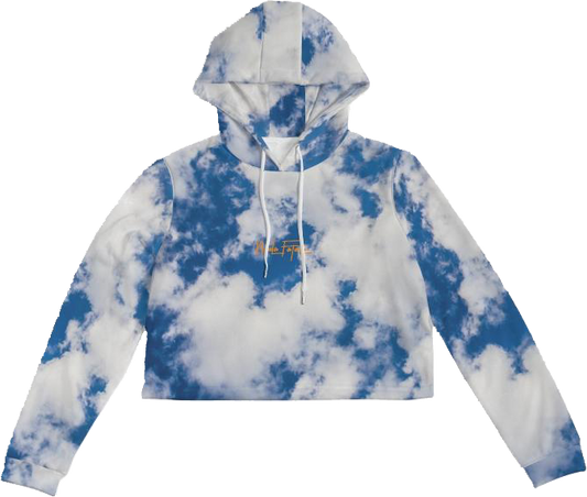 Elements / Cloud / Cropped Hoodie / By Nicola Fatale - Nicola Fatale