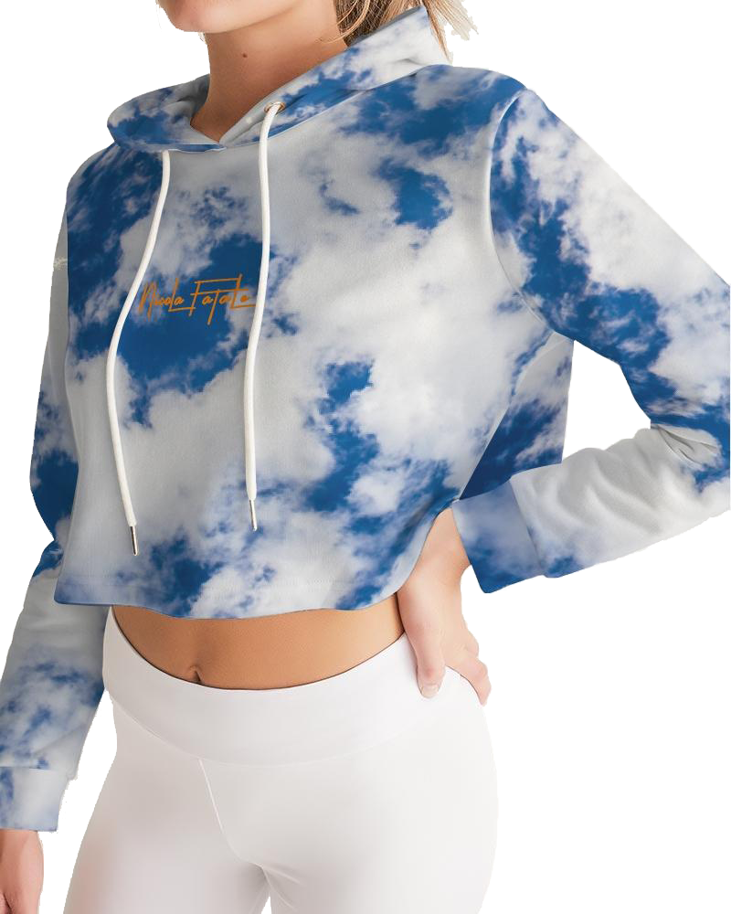 Elements / Cloud / Cropped Hoodie / By Nicola Fatale - Nicola Fatale