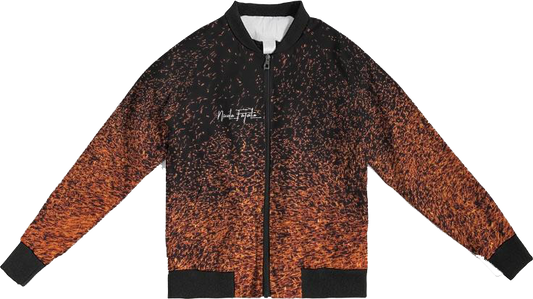 Elements / Fire / Bomber Jacket For Women / By Nicola Fatale - Nicola Fatale