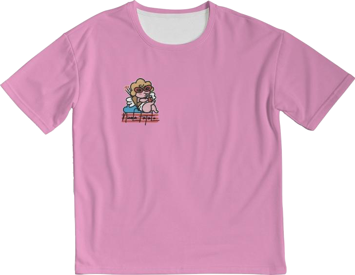 Heartbreak Colectivo / Heavyweight Tee / Pink / By Nicola Fatale - Nicola Fatale