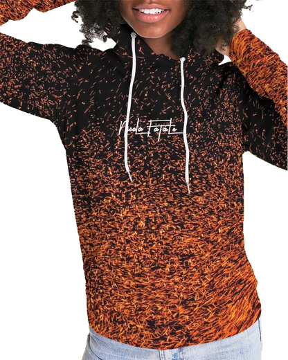 Elements / Fire / Hoodie For Women / By Nicola Fatale - Nicola Fatale