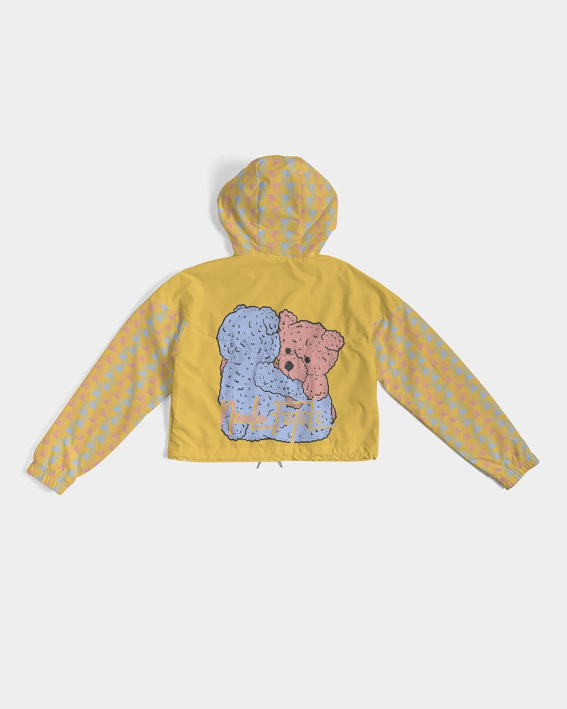 Cohésion / Jaune / Cropped Windbreaker /By Nicola Fatale - Nicola Fatale