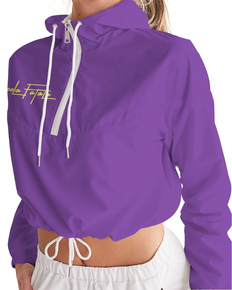 FC #8249a7 / Cropped Windbreaker