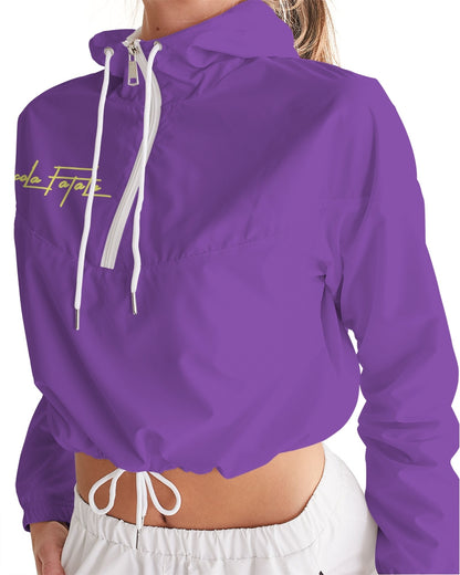 FC #8249a7 / Cropped Windbreaker