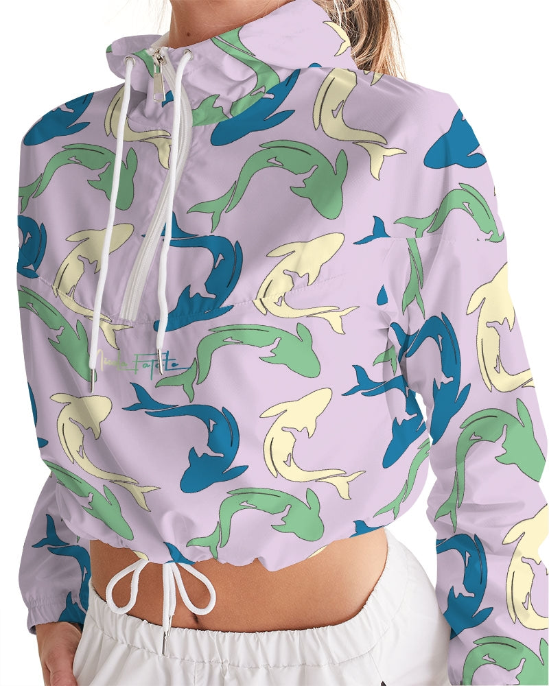 Shark / Cropped Windbreaker