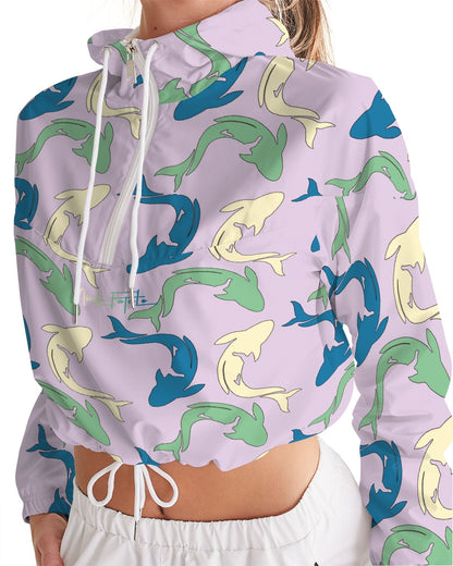 Shark / Cropped Windbreaker