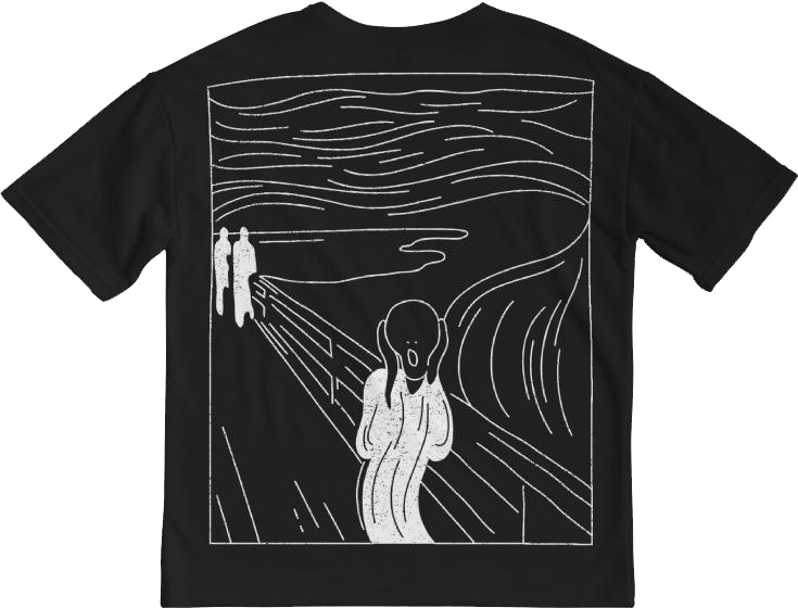 Scream / Heavyweight Tee / By Nicola Fatale - Nicola Fatale