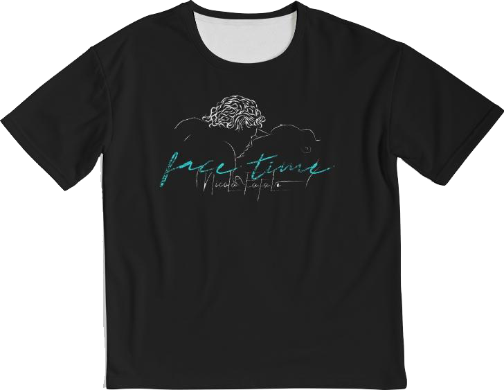 FaceTime / Black / Heavyweight Tee