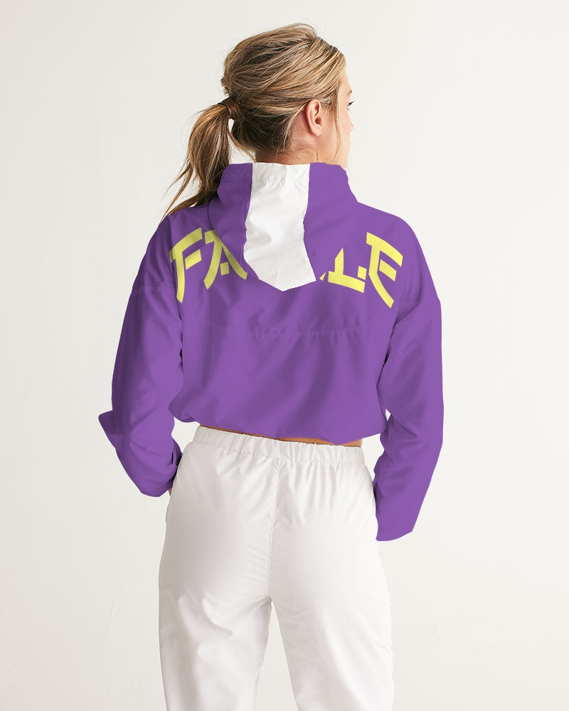 FC #8249a7 / Cropped Windbreaker