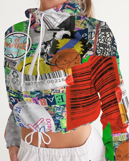 BeAware / Cropped Windbreaker