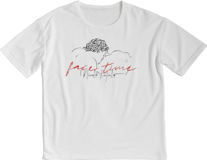 FaceTime / White / Heavyweight Tee