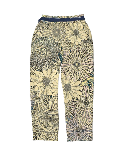 FlowerBomb / Belted Lounge Pants / By Nicola Fatale - Nicola Fatale