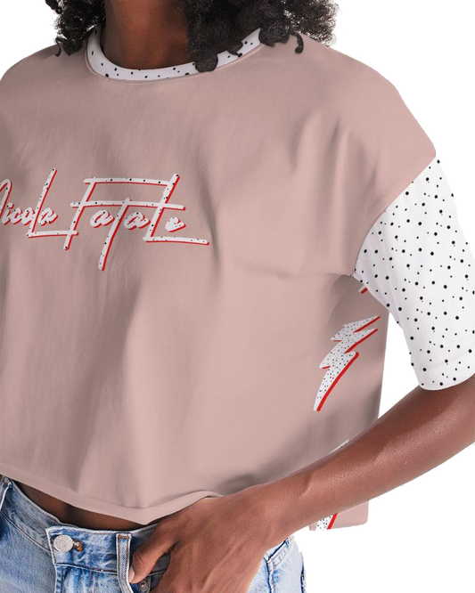 PinkThunder / Lounge Cropped / By Nicola Fatale - Nicola Fatale