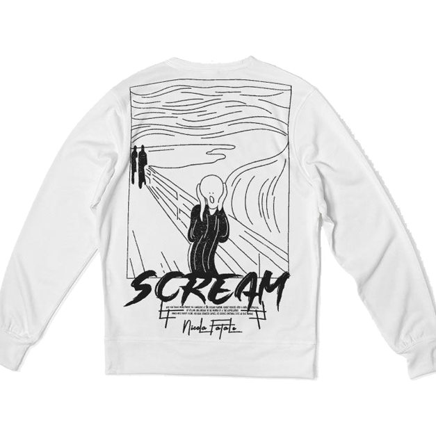 SCREAM / Crewneck / By Nicola Fatale - Nicola Fatale