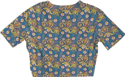 Sorbet / Twist-Front Cropped Tee